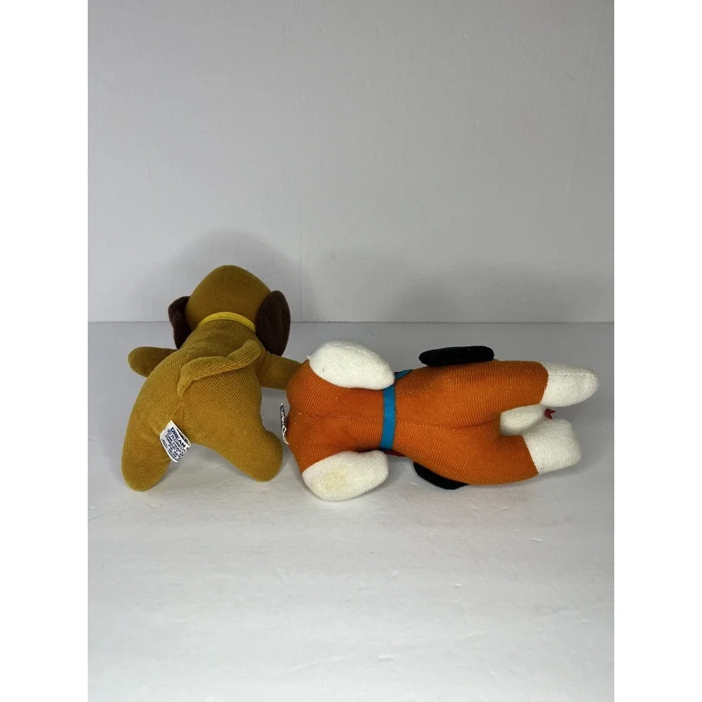Vintage Dakin Dream‎ Pets Brown and Orange Dog Stuffed Animals 1977-78 Plushies